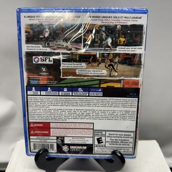 Street Power Soccer PS4 Sony PlayStation 4 Game Banbali New Sealed ESRB E - Picture 2 of 6